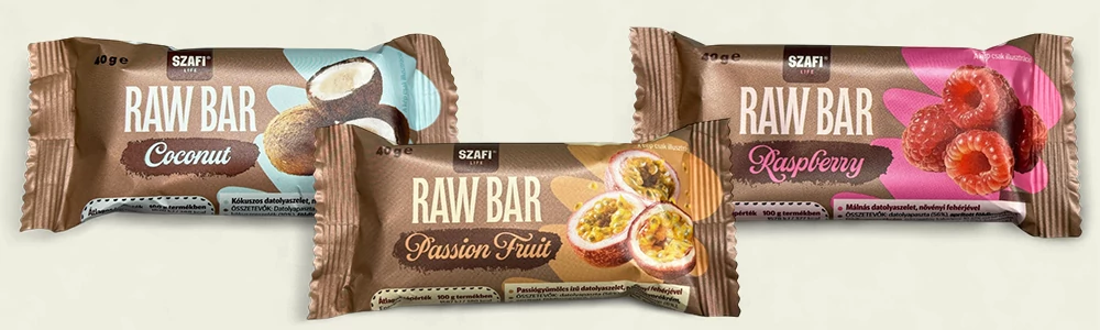 Szafi Life proteines Raw Ba 3 ízben
