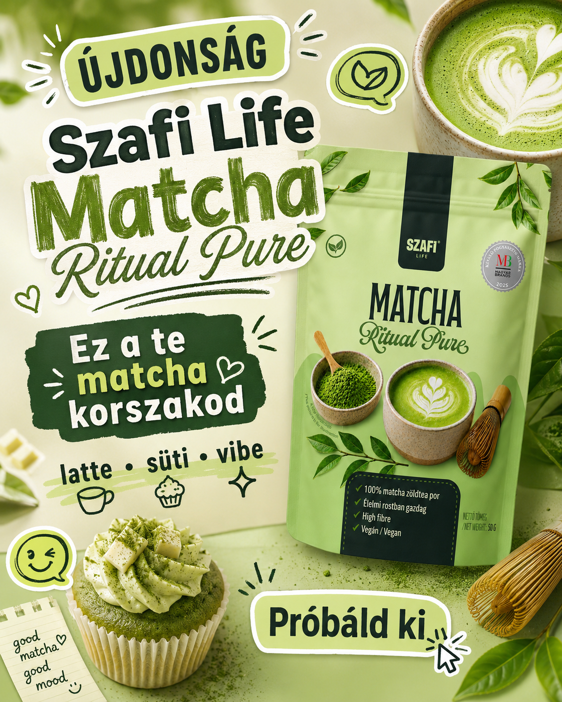 Szafi Life Matcha hangulatkép