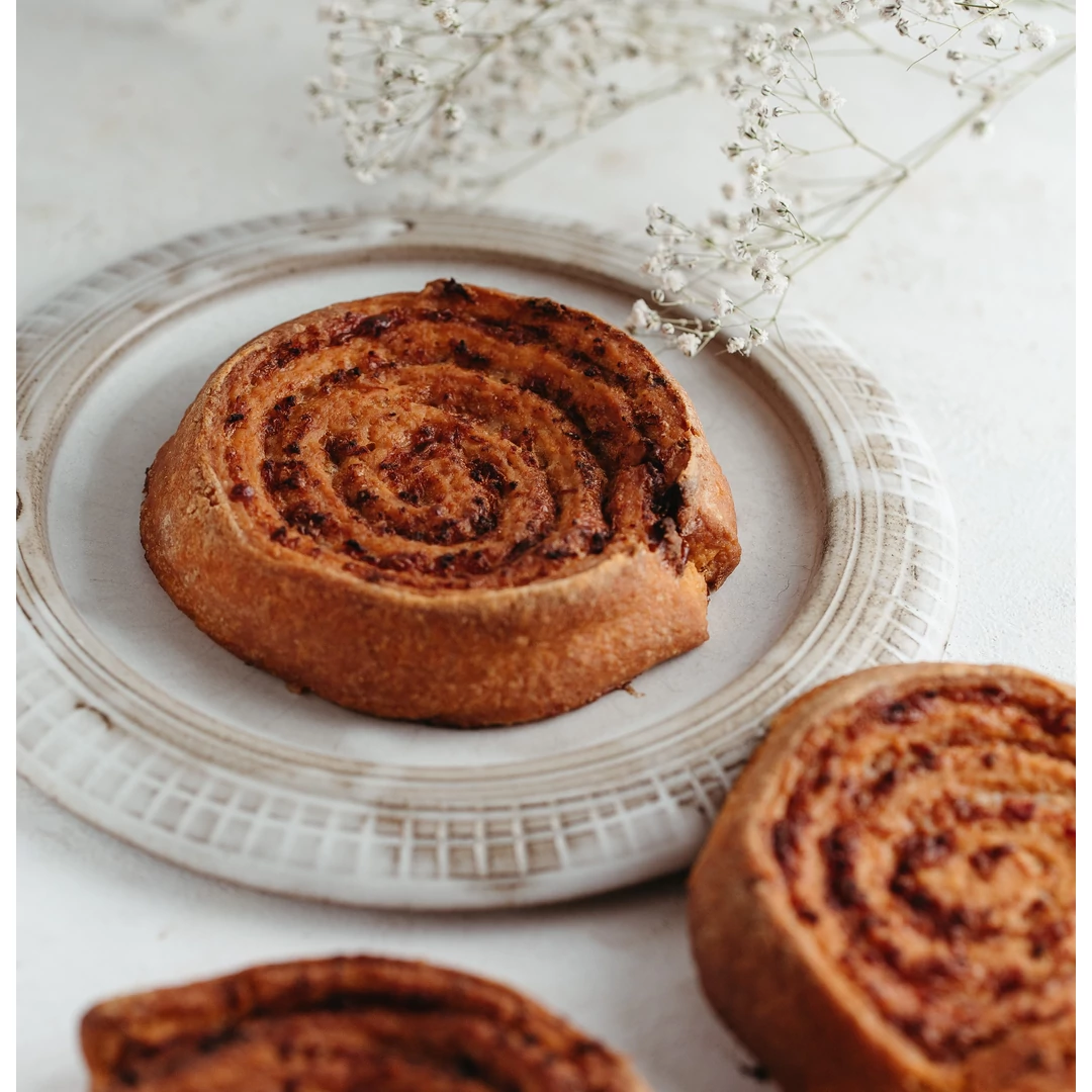 Szafi Bakery Sonkás-sajtos csiga 120 g (gluténmentes)