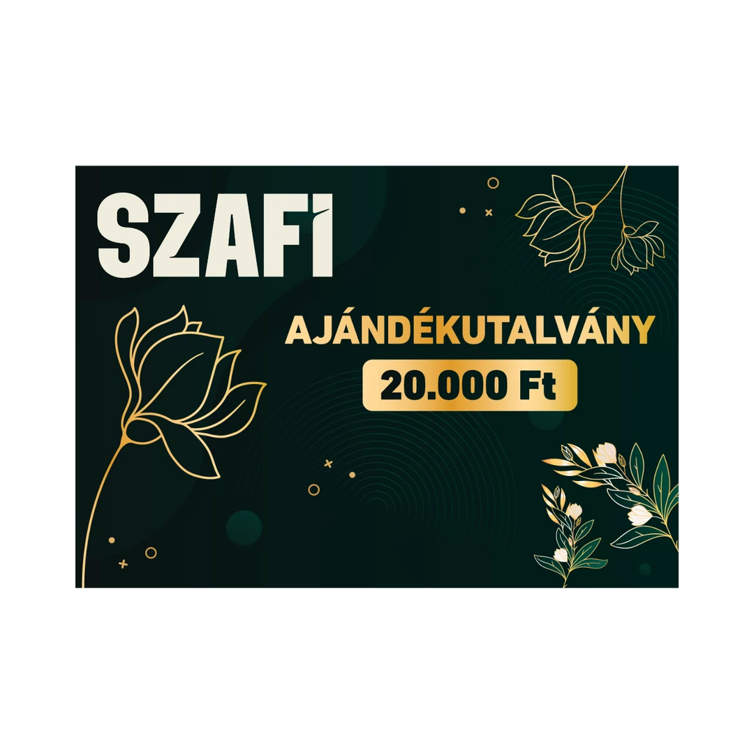 Ajándékutalvány 20.000 Ft