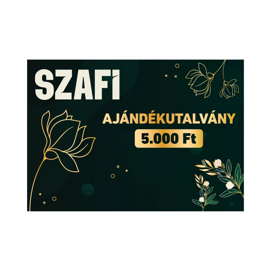 Ajándékutalvány 5.000 Ft