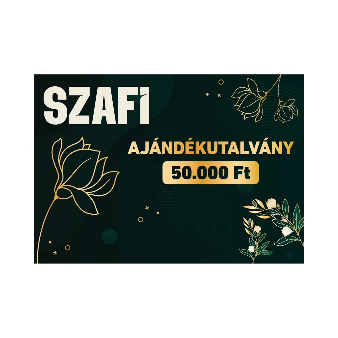 Ajándékutalvány 50.000 Ft