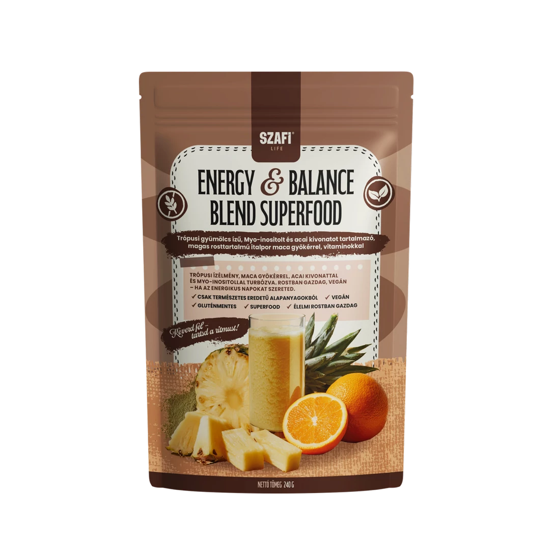Szafi Life Energy & Balance Blend superfood 240g (gluténmentes)