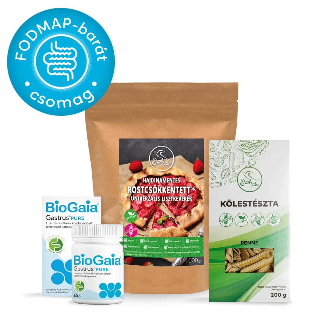 BioGaia x Szafi FODMAP-barát Csomag (gluténmentes)