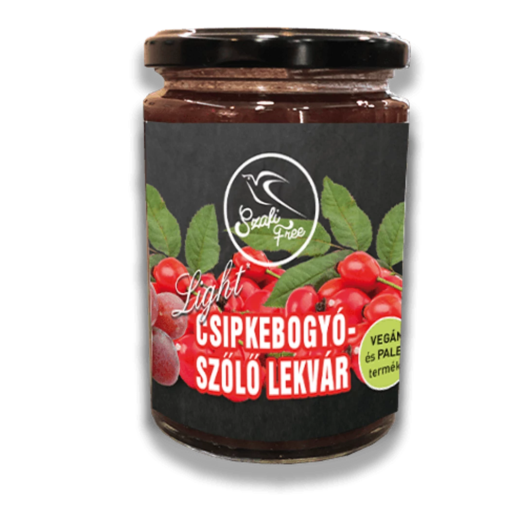 Szafi Free csipkebogyó lekvár 350g (gluténmentes)