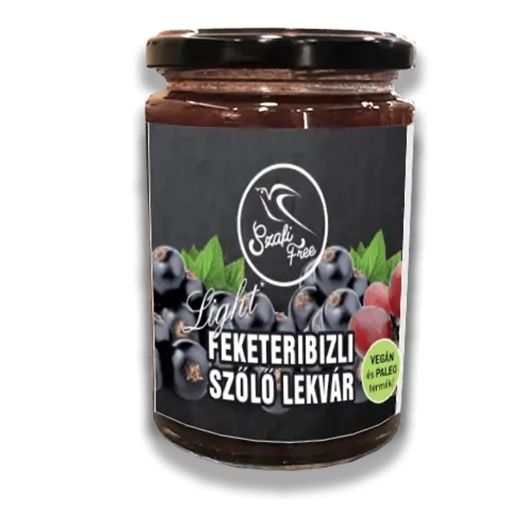 Szafi Free feketeribizli lekvár 350g (gluténmentes)