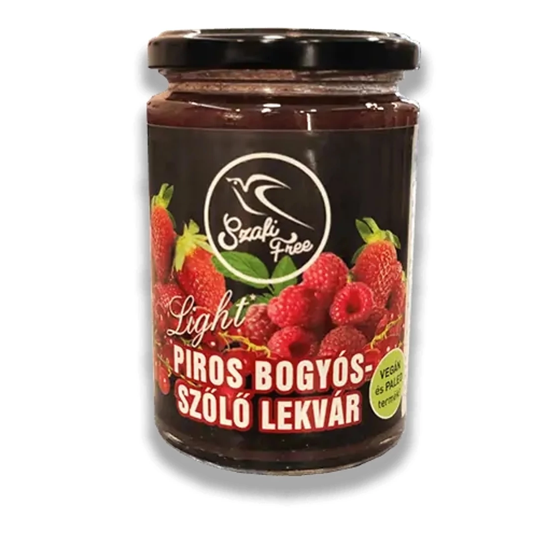 Szafi Free piros bogyós lekvár 350g (gluténmentes)