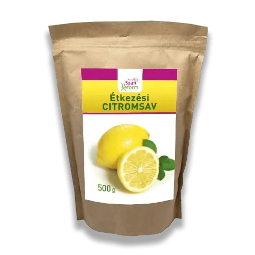 Szafi Reform étkezési citromsav 500g (gluténmentes)