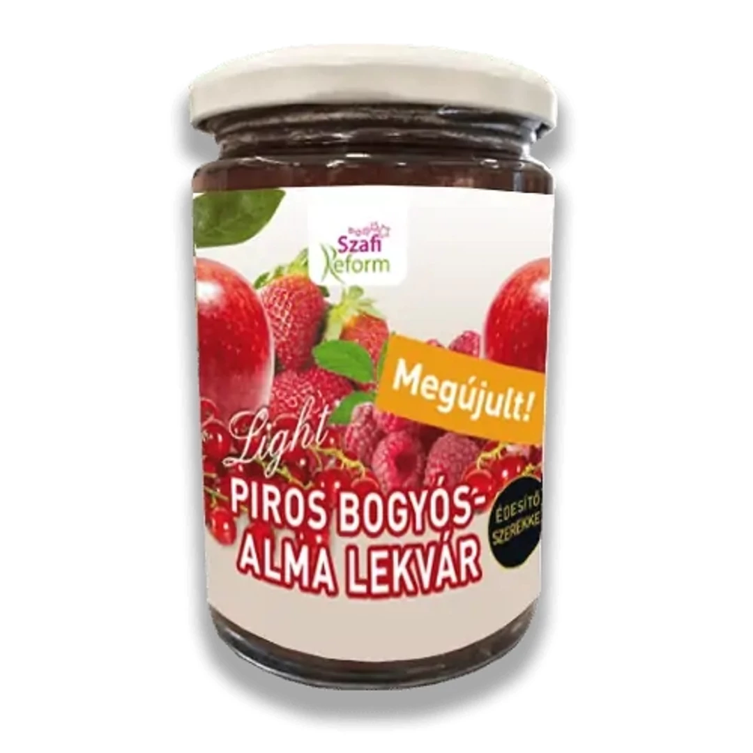 Szafi Reform piros bogyós lekvár 350g (gluténmentes)