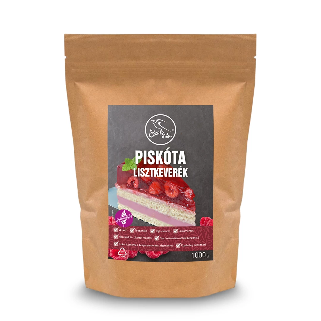 Szafi Free hajdinás piskóta lisztkeverék (gluténmentes) - 2 kiszerelésben
