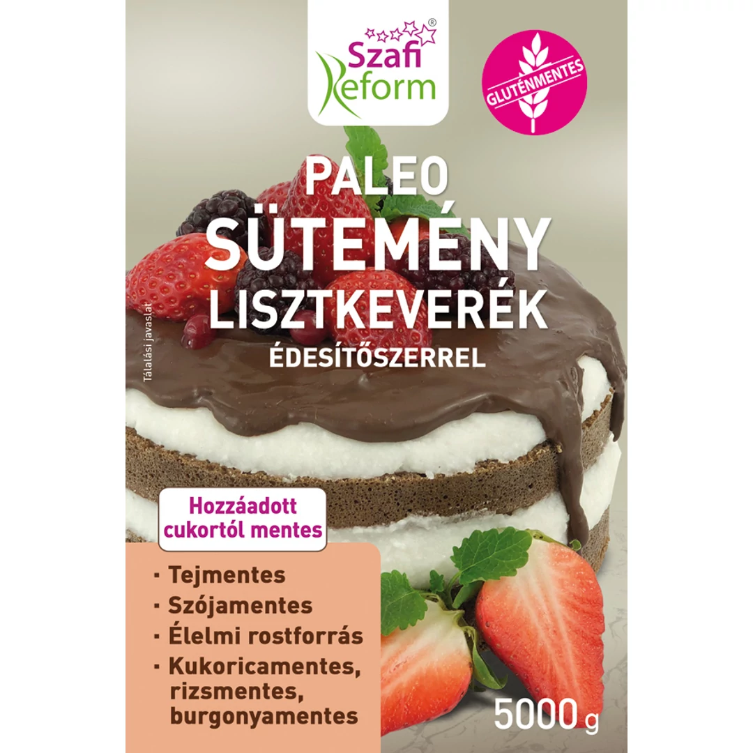Szafi Reform paleo sütemény lisztkeverék édesítőszerrel (gluténmentes) 5000g