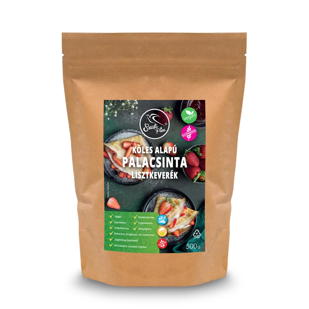 Szafi Free köles alapú palacsinta lisztkeverék (gluténmentes) 500g