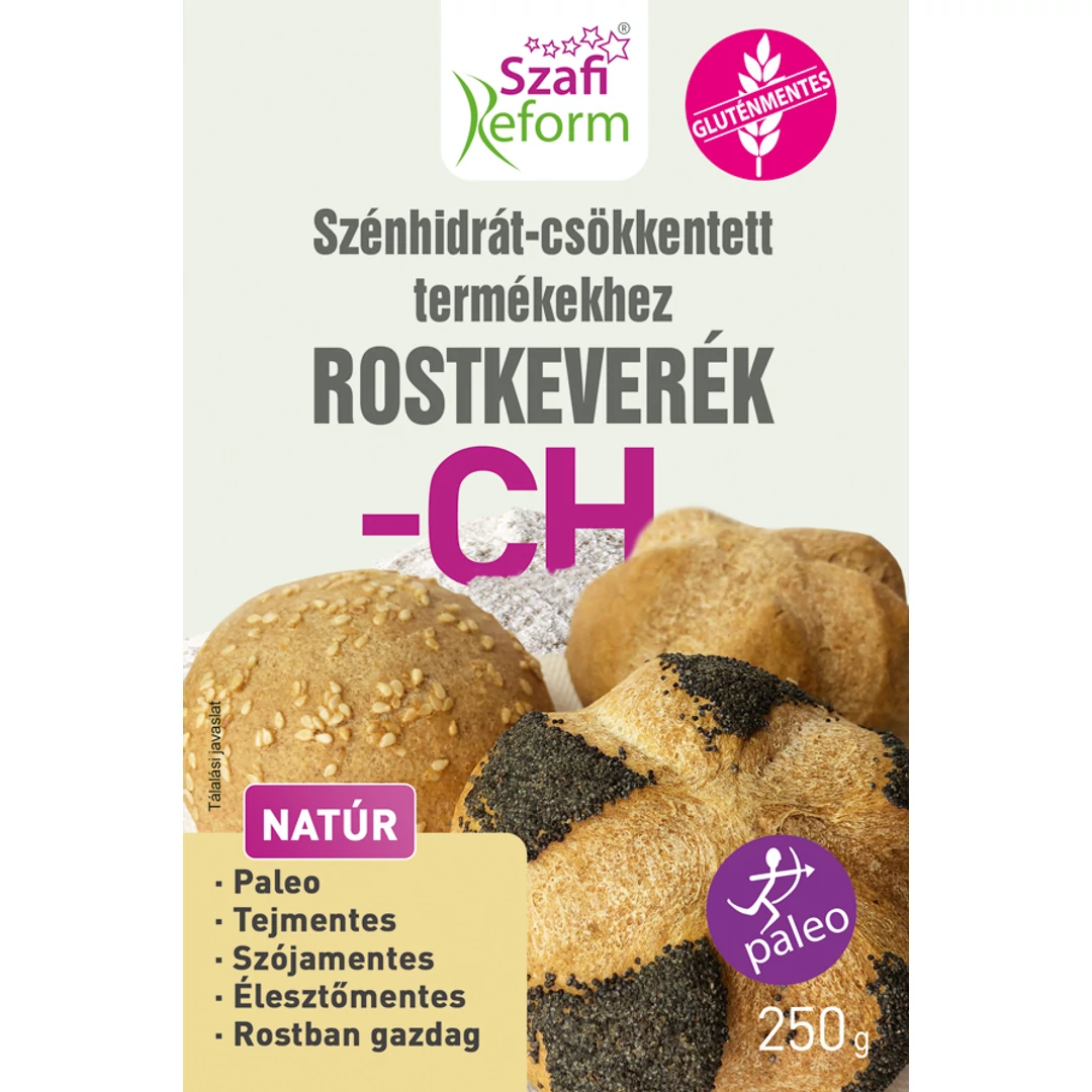 Szafi Reform szénhidrát-csökkentett termékekhez rostkeverék (gluténmentes) 250g