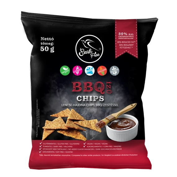 Szafi Free BBQ ízű chips (gluténmentes) 50g