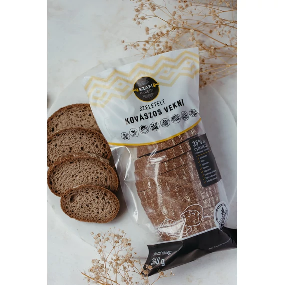 Szafi Bakery szeletelt Kovászos vekni (gluténmentes) 340g