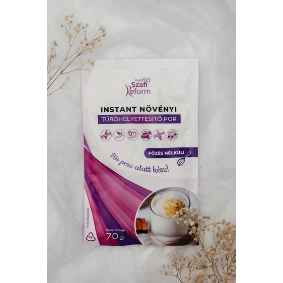 Szafi Reform Instant növényi túróhelyettesítő por (gluténmentes) 70g