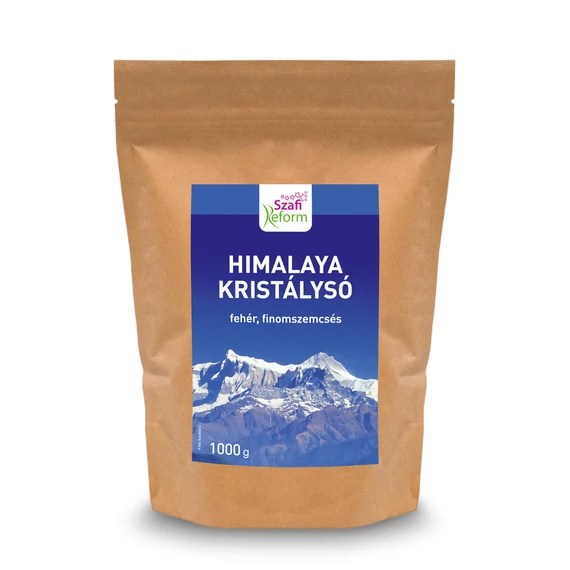 Szafi Reform Himalaya kristálysó, fehér, finomszemcsés 1000 g (gluténmentes)