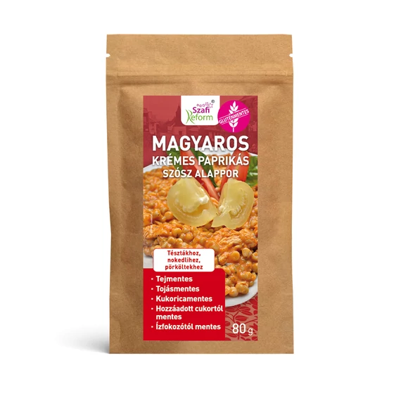 Szafi Reform magyaros krémes paprikás szósz alappor (gluténmentes, tejmentes, vegán) 80g