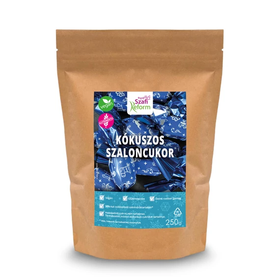Szafi Reform Kókuszos szaloncukor 250g (gluténmenteS)