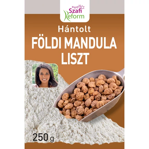 Szafi Reform Hántolt földimandula liszt / Mandulafű (Cyperus esculentus) liszt 250 g (gluténmentes)