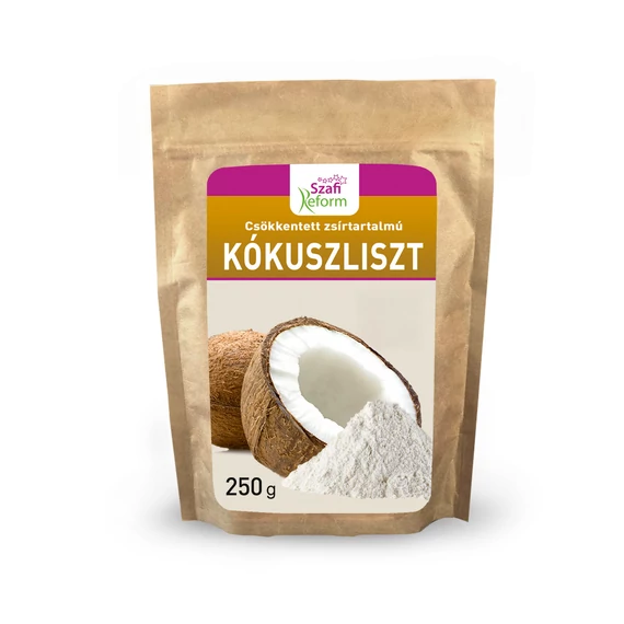 Szafi Reform csökkentett zsírtartalmú kókuszliszt 250 g (gluténmentes)