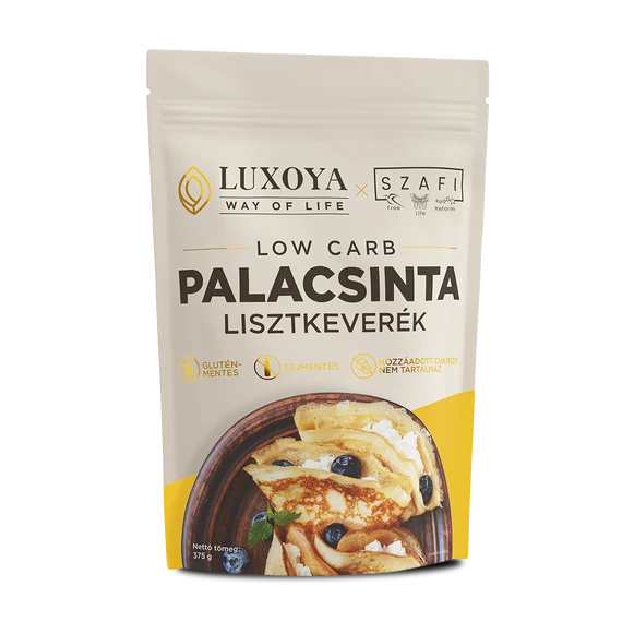 Luxoya x Szafi Low Carb Palacsinta lisztkeverék 375g (gluténmentes)