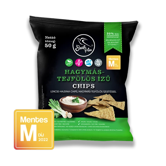 Szafi Free Hagymás-tejfölös ízű chips (gluténmentes) 50g
