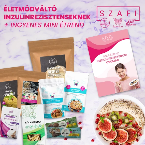 Szafi inzulinrezisztencia csomag gluténmentes termékekkel