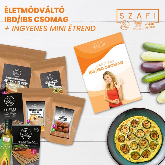 Szafi IBS/IBD csomag gluténmentes termékekkel