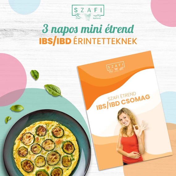 Szafi 3 napos IBS/IBD étrend (letölthető)