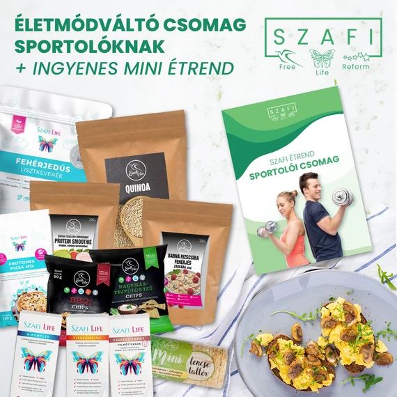 Szafi Sportolói csomag gluténmentes termékekkel
