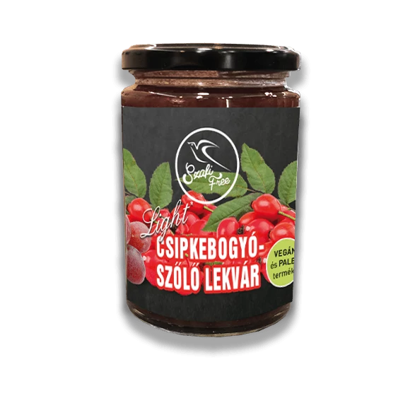 Szafi Free Csipkebogyó-szőlő lekvár 350g (gluténmentes)