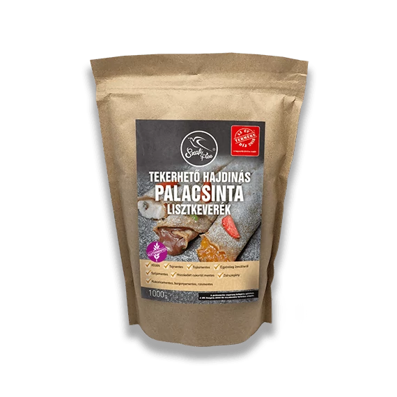 Szafi Free tekerhető Hajdinás Palacsinta lisztkeverék 1000 g (gluténmentes, tejmentes, tojásmentes, maglisztmentes, vegán)