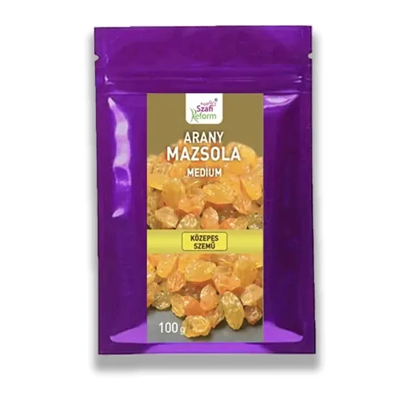Szafi Reform Arany Mazsola (medium) közepes szemű 100 g (gluténmentes)