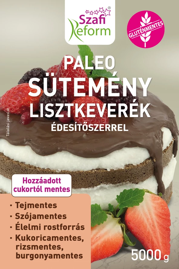 Szafi Reform paleo sütemény lisztkeverék édesítőszerrel (gluténmentes) 5000g