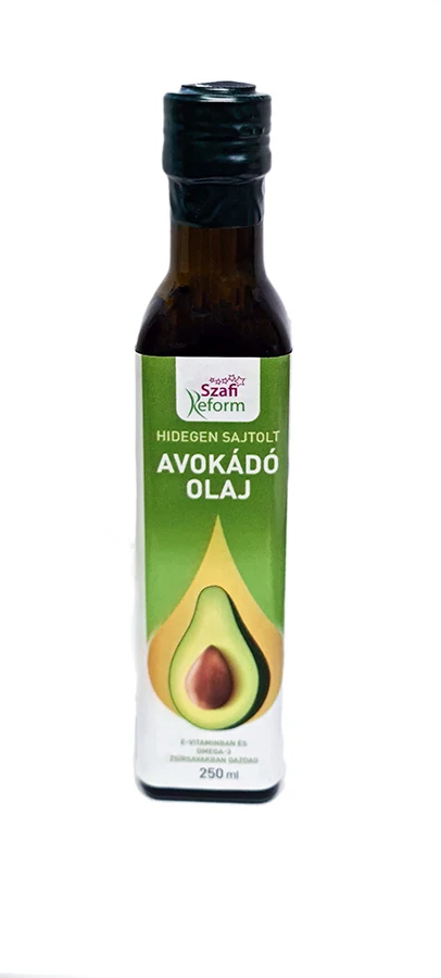 Szafi Reform hidegen sajtolt avokádó olaj 250 ml (gluténmentes)