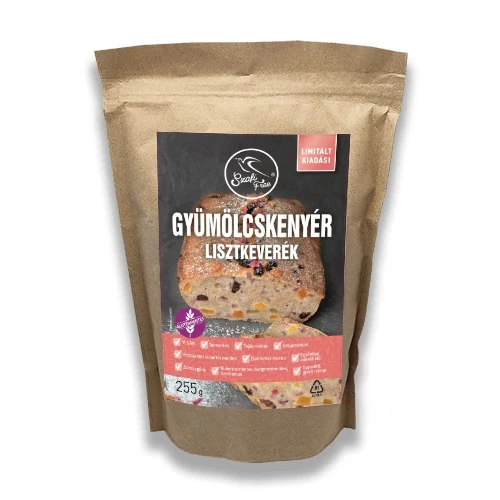 Szafi Free hajdinás gyümölcskenyér lisztkeverék (gluténmentes) 255g Limitált kiadás