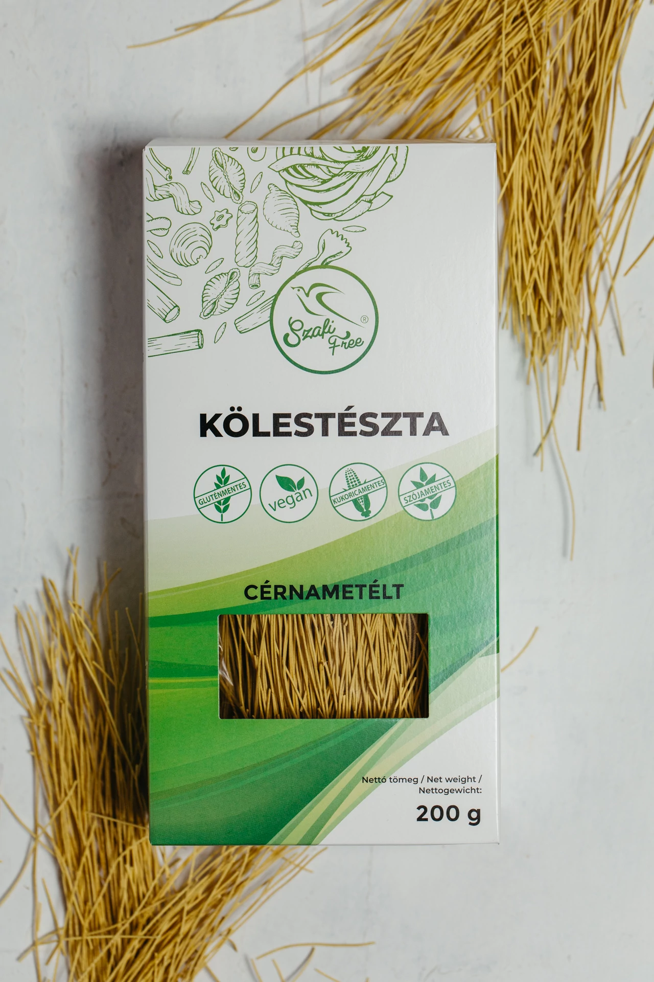 Szafi Free Kölestészta - Cérnametélt (gluténmentes, vegán) 200g
