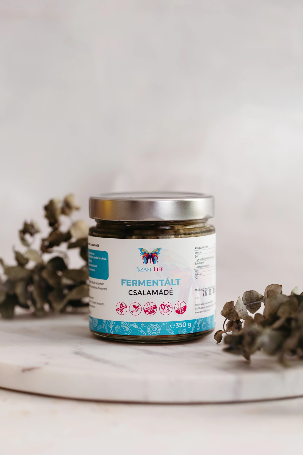 Szafi Life Fermentált csalamádé 350g (gluténmentes)