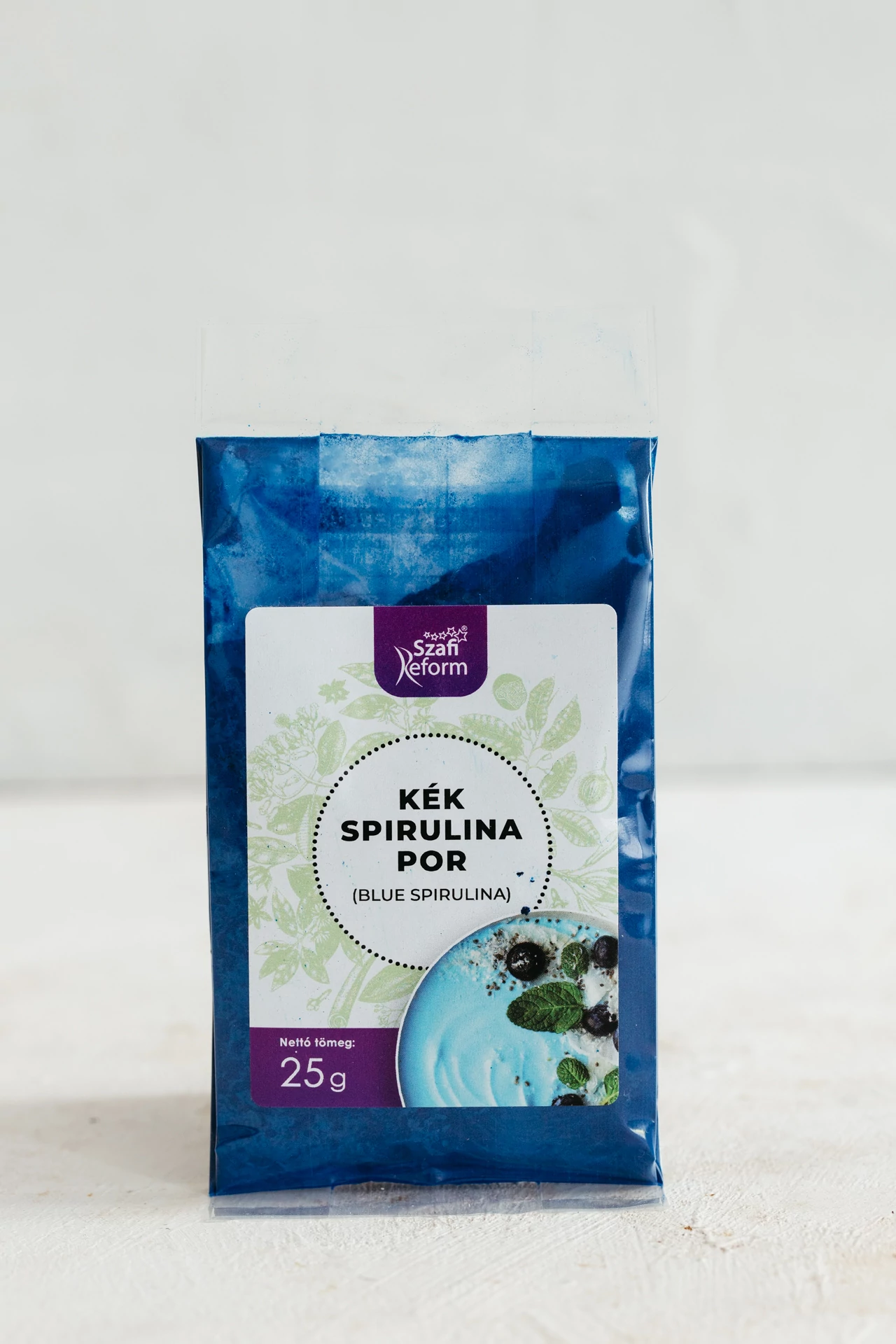 Szafi Reform Kék spirulina por (Blue spirulina) 25g (gluténmentes)