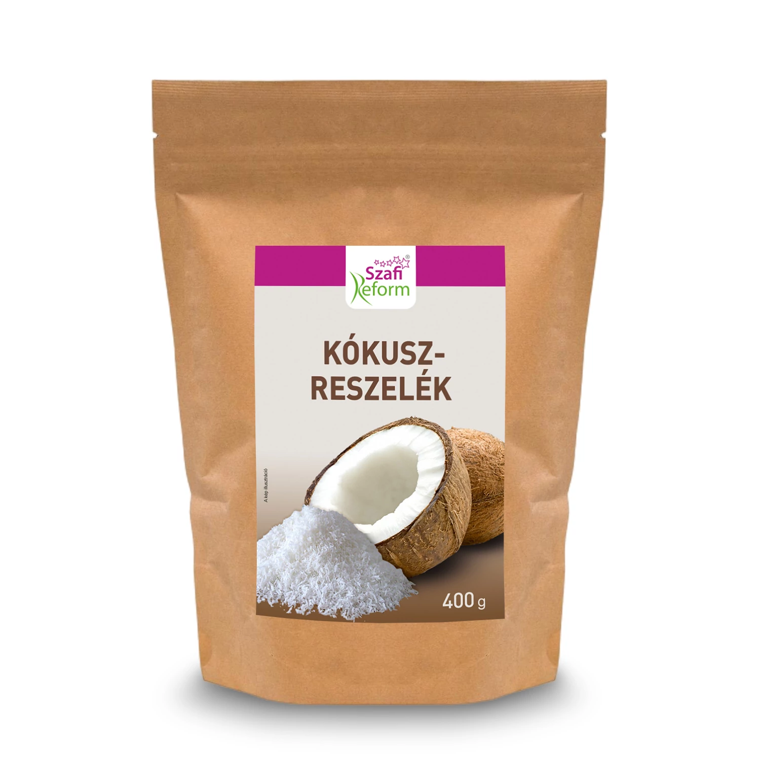 Szafi Reform Kókuszreszelék 400 g (gluténmentes)