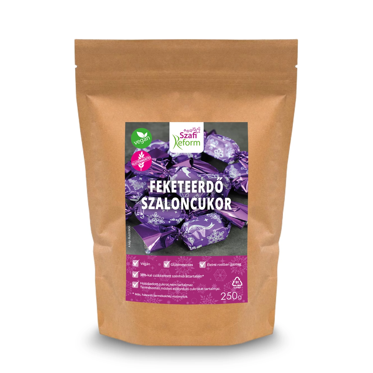 Szafi Reform Feketeerdő szaloncukor 250g (gluténmentes)