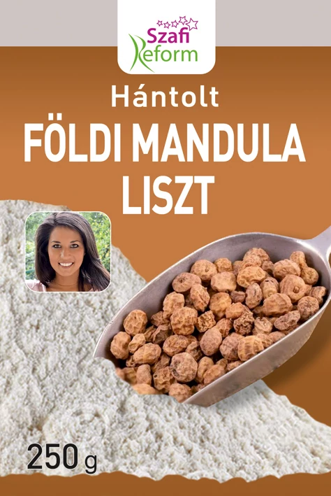 Szafi Reform Hántolt földimandula liszt / Mandulafű (Cyperus esculentus) liszt 250 g (gluténmentes)