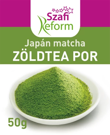 Szafi Reform Japán Matcha zöldteapor 50 g (gluténmentes)