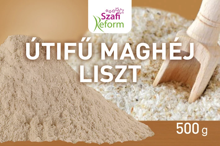 Szafi Reform Útifű maghéj liszt 500 g (gluténmentes)
