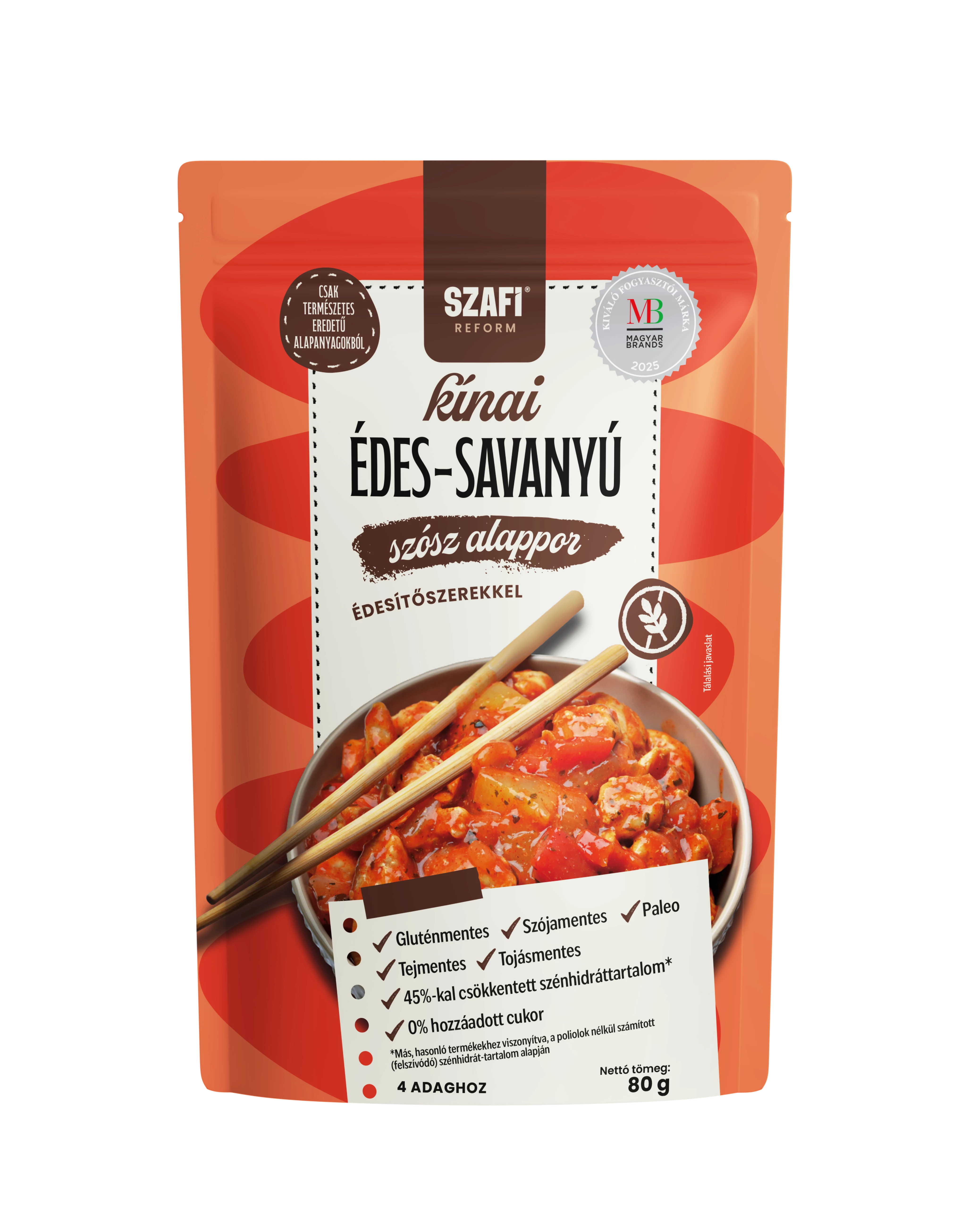 Szafi Reform kínai édes-savanyú csirke alap (gluténmentes) 80g