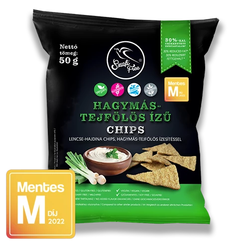 Szafi Free Hagymás-tejfölös ízű chips (gluténmentes) 50g
