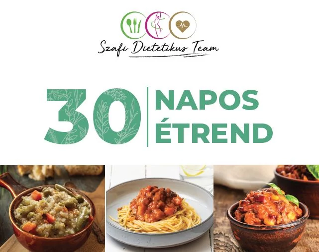 Szafi Dietetikai Team - 30 napos étrend Szafi Free üveges készételekkel