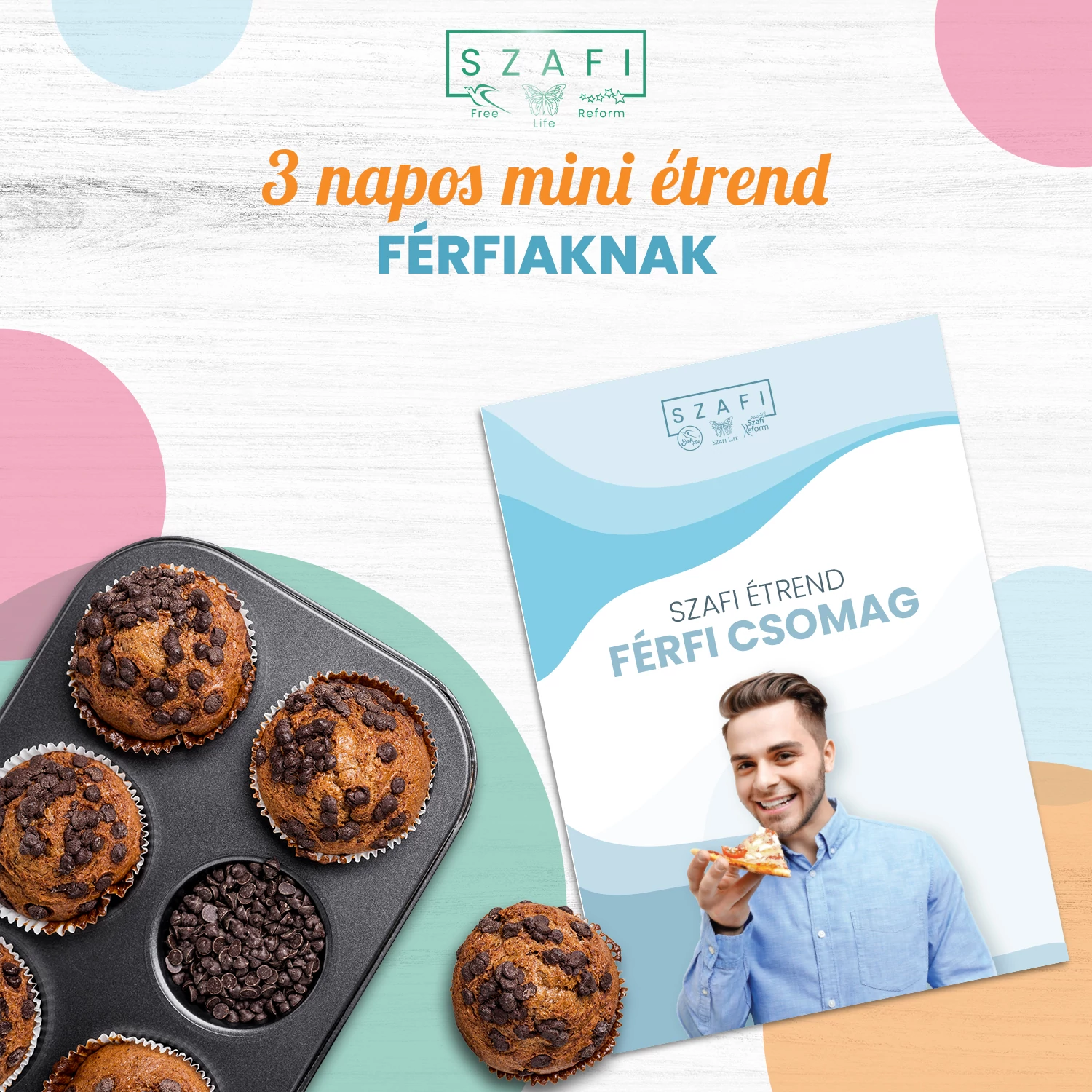 Szafi 3 napos férfi étrend (letölthető)