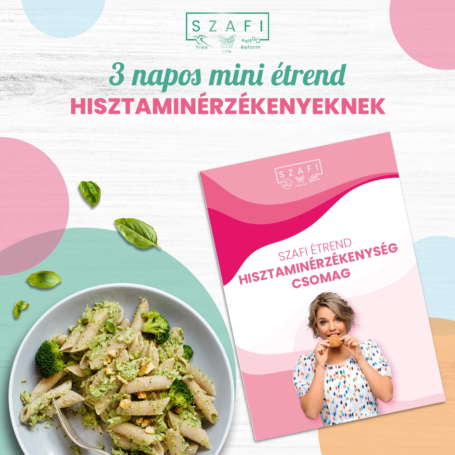 Szafi 3 napos hisztaminérzékeny étrend (letölthető)